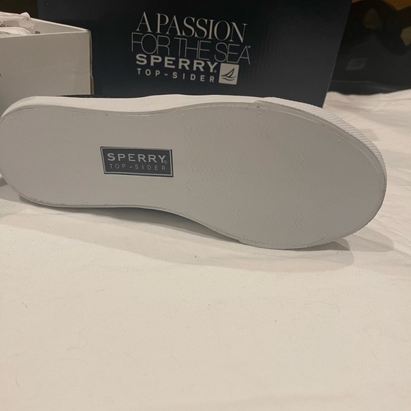 Woman’s Sperry topsiders glitter black size 5.5 - Picture 7 of 14